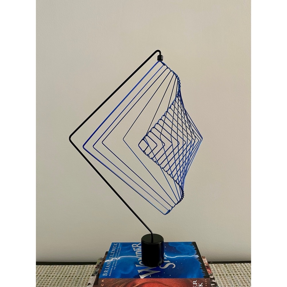 Kinetrika Square Wave mobile/toy, blue - Picture 2 of 10